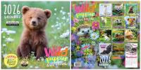 Opakowanie Kalendarz 2026 ścienny Classic Wild Puppies