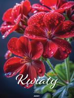 Opakowanie Kalendarz 2026 ścienny Kwiaty