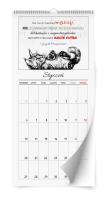 Kalendarz 2026 ścienny notatnikowy. Wydawca: Kalpol. SmakLiter.pl Opakowanie Kalendarz 2026 ścienny notatnikowy