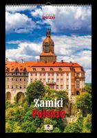 Kalendarz 2026 ścienny zamki polskie. Wydawca: Pan Kalendarzyk. SmakLiter.pl Opakowanie Kalendarz 2026 ścienny zamki polskie