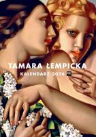 Kalendarz 2026 Tamara Łempicka A3 wzór 2. Autor: Niemiec-Szywała Edyta. SmakLiter.pl Okładka książki Kalendarz 2026 Tamara Łempicka A3 wzór 2