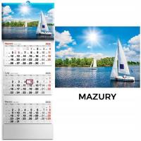 Kalendarz 2026 tródzielny Mazury. Wydawca: Evena. SmakLiter.pl Opakowanie Kalendarz 2026 tródzielny Mazury