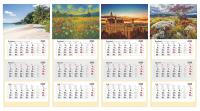 Opakowanie Kalendarz 2026 trójdzielny 1szt.mix