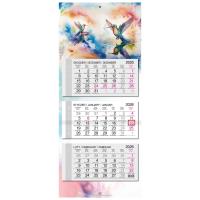 Opakowanie Kalendarz 2026 trójdzielny główka płaska Koliber