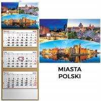 Kalendarz 2026 trójdzielny Panorama Polski. Wydawca: Evena. SmakLiter.pl Opakowanie Kalendarz 2026 trójdzielny Panorama Polski