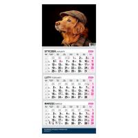 Kalendarz 2026 trójdzielny premium Pies. Wydawca: O-press. SmakLiter.pl Opakowanie Kalendarz 2026 trójdzielny premium Pies