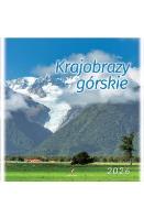 Opakowanie Kalendarz 2026 wieloplanszowy 33x33cm Krajobrazy górskie
