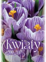 Opakowanie Kalendarz 2026 wieloplanszowy B4 Kwiaty