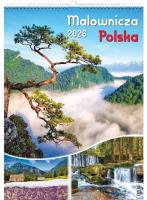 Kalendarz 2026 wieloplanszowy malownicza Polska. Wydawca: Evena. SmakLiter.pl Opakowanie Kalendarz 2026 wieloplanszowy malownicza Polska