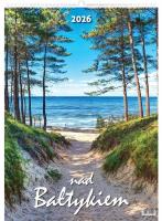 Kalendarz 2026 wieloplanszowy nad Bałtykiem. Wydawca: Evena. SmakLiter.pl Opakowanie Kalendarz 2026 wieloplanszowy nad Bałtykiem