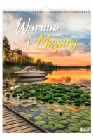 Kalendarz 2026 wieloplanszowy Warmia i Mazury. Wydawca: Evena. SmakLiter.pl Opakowanie Kalendarz 2026 wieloplanszowy Warmia i Mazury