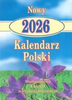 Kalendarz 2026 zdzierak polski. Wydawca: Kastor. SmakLiter.pl Opakowanie Kalendarz 2026 zdzierak polski