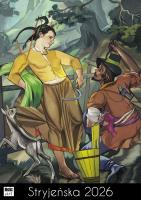 Kalendarz 2026 Zofia Stryjeńska A3. Autor: Szymanik Bartosz. SmakLiter.pl Okładka książki Kalendarz 2026 Zofia Stryjeńska A3