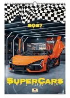 Opakowanie Kalendarz 2027 A3 ścienny super cars