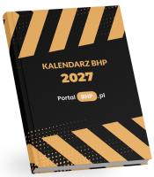 Okładka książki Kalendarz 2027 BHP
