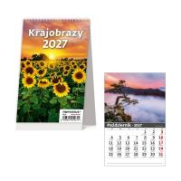 Opakowanie Kalendarz 2027 biurkowy miesięczny pionowy