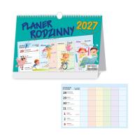 Opakowanie Kalendarz 2027 biurkowy tygodniowy planer