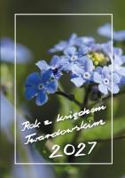 Okładka książki Kalendarz 2027 Rok z ks Twardowskim Niezapominajka