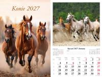 Opakowanie Kalendarz 2027 ścienny 13-k Konie