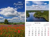 Opakowanie Kalendarz 2027 ścienny 7-k Pejzaże
