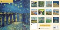 Opakowanie Kalendarz 2027 ścienny kwadrat Van Gogh Krajobrazy