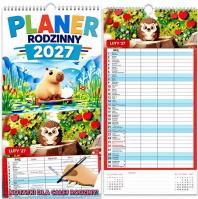 Opakowanie Kalendarz 2027 ścienny rodzinny planer