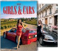 Opakowanie Kalendarz 2027 wieloplanszowy Girls&Cars