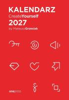 Okładka książki Kalendarz Create Yourself 2027
