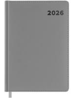 Kalendarz książkowy 2026 A4 grafitowy EASY. Wydawca: Easy Stationery. SmakLiter.pl Opakowanie Kalendarz książkowy 2026 A4 grafitowy EASY