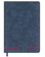 Kalendarz książkowy 2026 A5 niebieski EASY. Wydawca: Easy Stationery. SmakLiter.pl Opakowanie Kalendarz książkowy 2026 A5 niebieski EASY