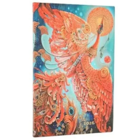 Kalendarz książkowy maxi 2026 Firebird. Wydawca: Paperblanks. SmakLiter.pl Opakowanie Kalendarz książkowy maxi 2026 Firebird