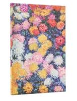 Kalendarz książkowy maxi 2026 Monet's Chrysanthem. Wydawca: Paperblanks. SmakLiter.pl Opakowanie Kalendarz książkowy maxi 2026 Monet's Chrysanthem
