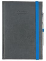 Kalendarz naucz. 2025/26 A5 Nebraska gumka szary. Wydawca: Wokół nas. SmakLiter.pl Opakowanie Kalendarz naucz. 2025/26 A5 Nebraska gumka szary