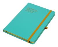 Kalendarz pedagoga 2025/26 A5 tyg Salsa akwamaryna. Wydawca: ELEFANT. SmakLiter.pl Opakowanie Kalendarz pedagoga 2025/26 A5 tyg Salsa akwamaryna