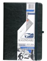 Kalendarz pedagoga 2025/26 A5 tyg. Salsa zielony. Wydawca: ELEFANT. SmakLiter.pl Opakowanie Kalendarz pedagoga 2025/26 A5 tyg. Salsa zielony