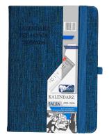 Kalendarz pedagoga 2025/26 B6 tyg. Salsa perłowy. Wydawca: ELEFANT. SmakLiter.pl Opakowanie Kalendarz pedagoga 2025/26 B6 tyg. Salsa perłowy