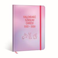 Kalendarz szkolny Candy 2025/26. Wydawca: KALPOL.BIS kalendarze. SmakLiter.pl Opakowanie Kalendarz szkolny Candy 2025/26