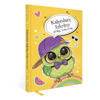 Kalendarz szkolny sowa 2025/2026. Wydawca: Kalpol. SmakLiter.pl Opakowanie Kalendarz szkolny sowa 2025/2026