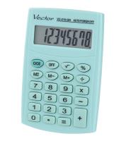 Kalkulator kieszonkowy Vector VC-210 GN. Wydawca: Vector. SmakLiter.pl Opakowanie Kalkulator kieszonkowy Vector VC-210 GN
