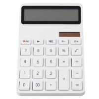 Opakowanie Kalkulator podwójne zasilanie biały