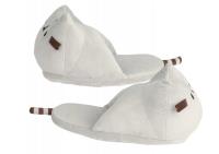 Opakowanie Kapcie pluszowe odkryta pięta