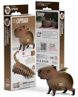 Opakowanie Kapibara Gryzoń Eugy. Eko Układanka 3D