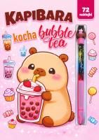 Okładka książki Kapibara kocha Bubble Tea