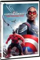 Kapitan Ameryka. Nowy wspaniały świat DVD. Autor: Julius Onah. SmakLiter.pl Okładka książki Kapitan Ameryka. Nowy wspaniały świat DVD