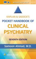 Okładka książki Kaplan & Sadock’s Pocket Handbook of Clinical Psychiatry