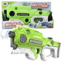 Karabin na wodę elektryczny zielony. Wydawca: Leantoys. SmakLiter.pl Opakowanie Karabin na wodę elektryczny zielony