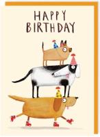 Opakowanie Karnet 203 Urodziny Psy