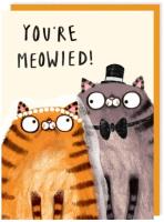 Opakowanie Karnet 298 Ślub Koty You're MEOWIED!