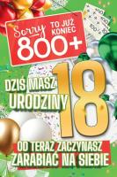 Opakowanie Karnet 2K na 18 Urodziny