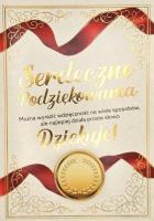 Opakowanie Karnet 3K Podziękowania